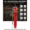 HDWY 8 in 1 Multifunctional Sink Wrench, Faucet and Sink