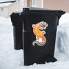 Extra Large 460mm 'Leopard Gecko' Permanent Sticker Decal for Cars/Windows/Bins/Walls