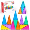 NEOFORMERS Magnetic Tiles Building Block Set: 16PCS Isosceles Triangle Expansion