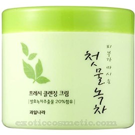 The First Green Tea Natural Facial Cleansing Cream (Fermented Green Tea)