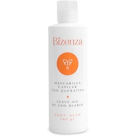 Mascarilla para el Cabello con Queratina - para Pelo Dañado o Deshidratado - con Karité - No Necesita Aclarado - con Protección Térmica - 240 g