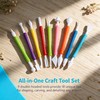 9 PCS Carving Pens，Fondant Modeling Tools，Fondant Icing Cakes for Clay