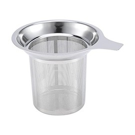 Filtros Para Té, Infusor de Té de Malla de Acero Inoxidable Reutilizable Colador de Diseño de Vidrio Filtro de Especias de Hojas Sueltas para Colgar en Tazas de Teteras para Dejar Té de Hojas Sueltas Café