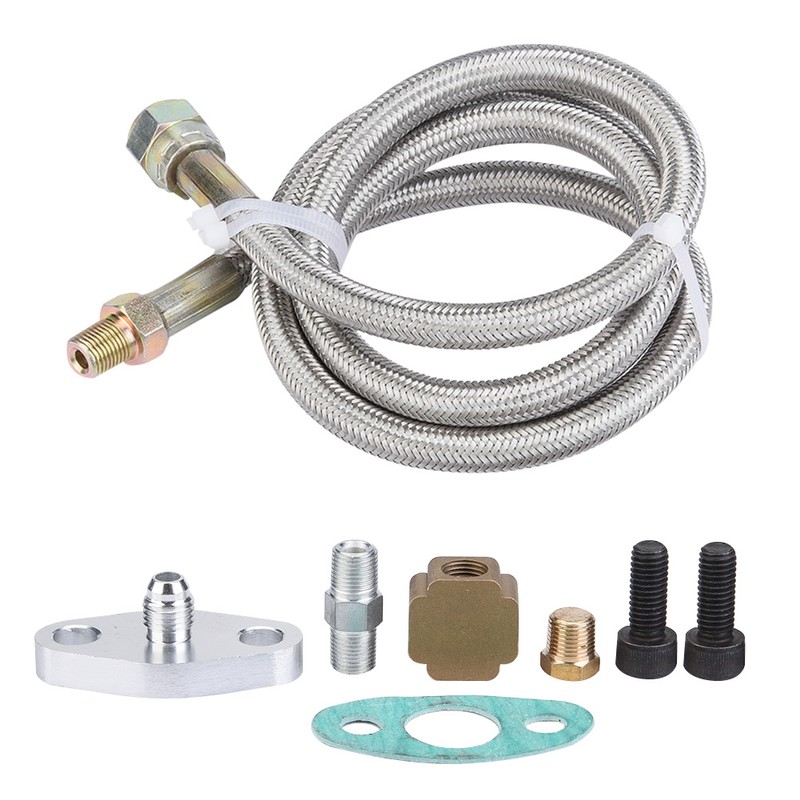 36inch Turbo Oil Return Drain Line Kit Supply Complete Kit