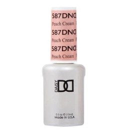 DND Gel Polish UV/LED #587 - Peach Cream (GEL ONLY)