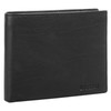 BAGAN 020879 Men's Genuine Leather Wallet Black, black, Classic