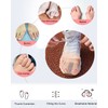 Golbylicc Bunion Toe Separators for Overlapping Toes Women Men, Gel
