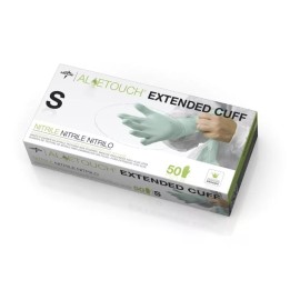 ALOETOUCH Guantes De Nitrilo Aloetouch  Extended Cuff  50 Pz Chemo