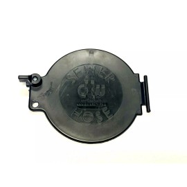 D&W BLACK Replacement Hatch DOOR ONLY for Sewer Hose Carrier D&W Super-Tube & Slider