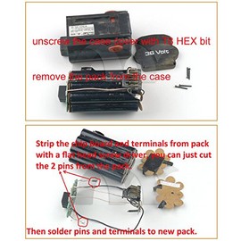 Eztronics Corp Battery Pack For HILTI B36 TE6-A BP6-86/ 36V 3.0Ah Ni-MH Heavyduty Hammer drill