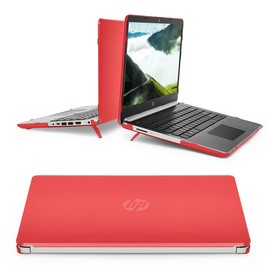mCover Case Compatible for 2020~2022 14" HP 14-DQxxxx / 14-FQxxxx Series ONLY (NOT Compatible with Any Other HP Models) Laptops Computers - Red