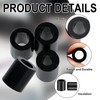 345 Pcs Black Nylon Electrical Outlet Spacers Kit - Non-Threaded
