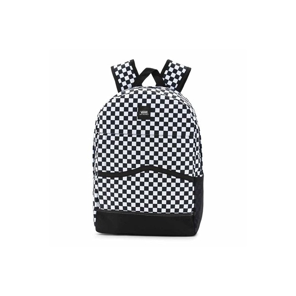 Vans Construct Skool Backpack Man Backpack Black-White Polyester, Black-White, Talla