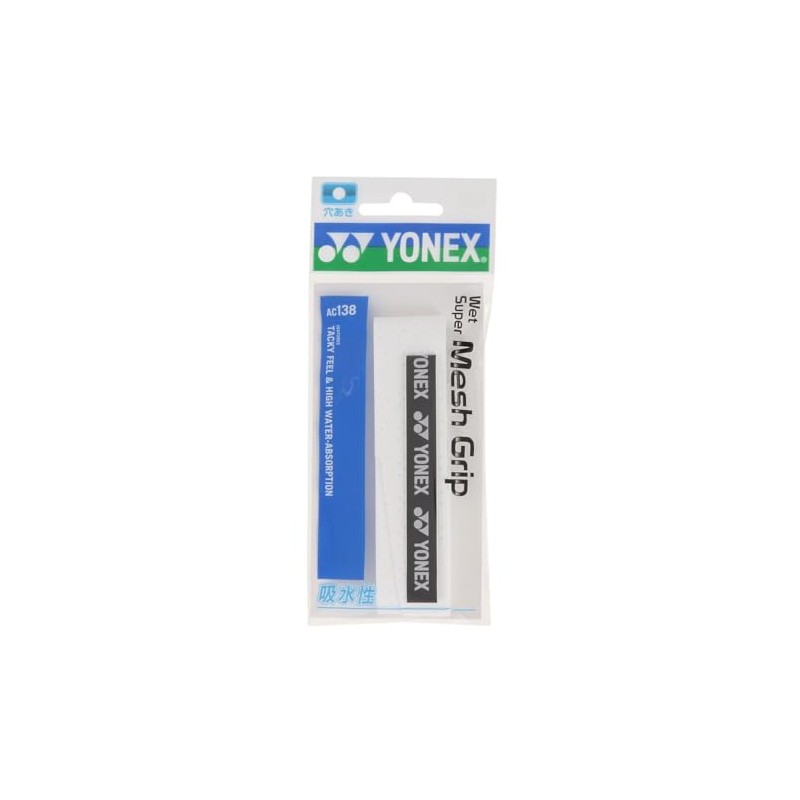 Yonex Tennis Grip Tape, Wet Super Mesh Grip, AC138 [Post