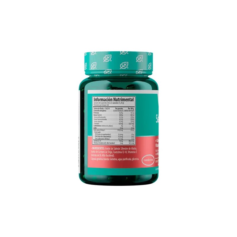Solanum Omega 3 Salmón De Alaskavit.e coq-10 120mincap Sfn Sabor