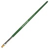 Green Stuff World GSWD-2457 Green Series Synthetic Hair Flat Brush,