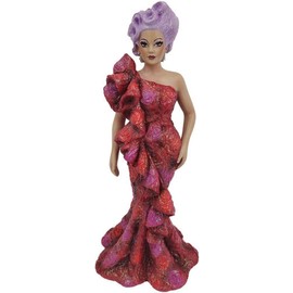 December Diamonds 55-55258 What a Drag, Lavender Rose Drag Queen Ornament or Figurine