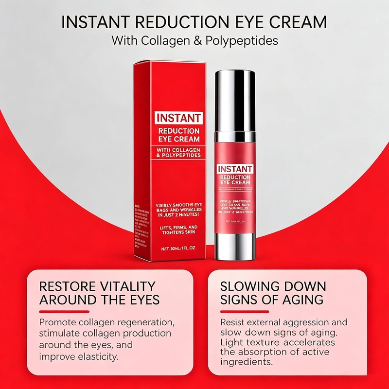 Instant Eye & Face Lift Cream: Rapid Under Eye Bags,Wrinkles