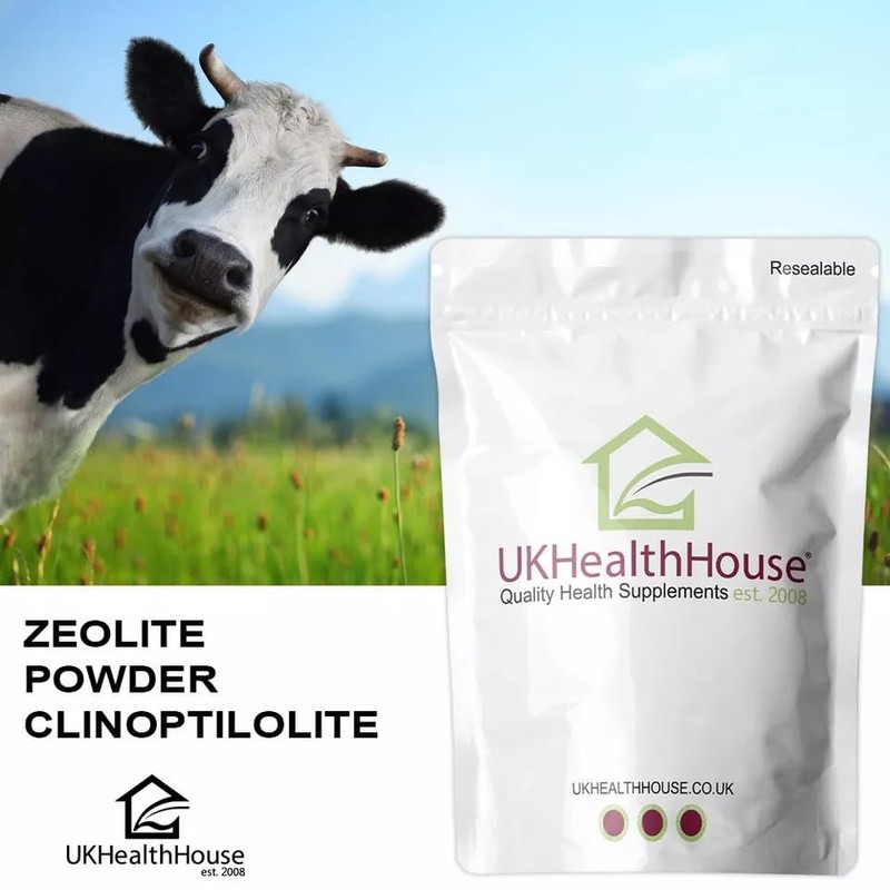 UKHealthHouse Zeolite | Clinoptilolite 95% | 3X Activated | Natural