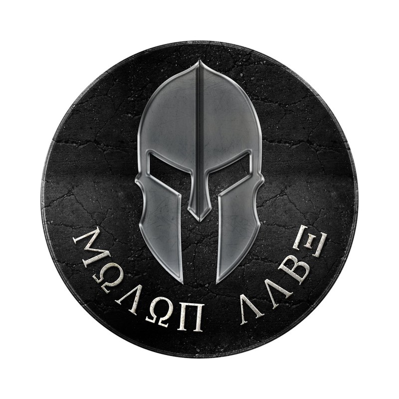 Bargain Max Decals Spartan Helmet Molon Labe Come and Take