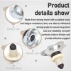 WE3M33 Dryer Shaft and Bracket Assembly Compatible With GE, Kenmore,