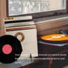 Record Storage Holder 12 Slots Acrylic Vinyl Record Organizer Easy