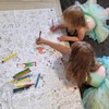 Conni Colouring Tablecloth, My Girlfriend Conni, Conni Colouring for Children,