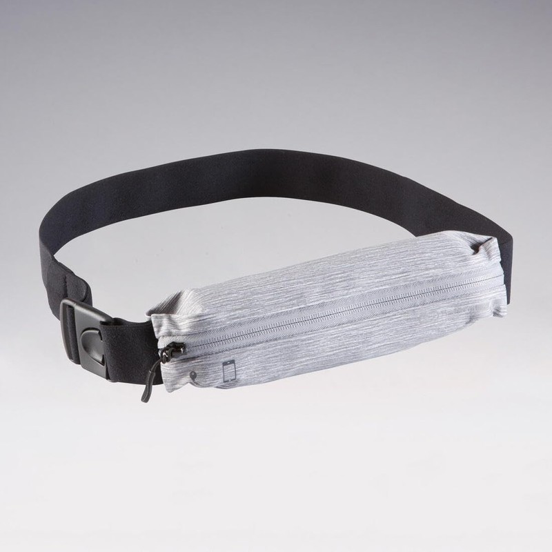 Decathlon Running Waistband of Smartphone Unique Size Grey