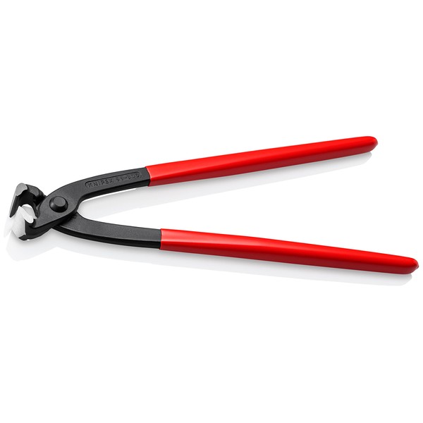 Knipex Concreters' Nipper (Concreter's Nippers or Fixer's Nippers) black atramentized, plastic coated 300 mm 99 01 300 EAN