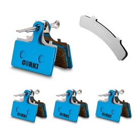 Corki Cycles Brake Pads 4 Pairs for Shimano XT Br-M8000 M785 XTR M9000 M9020 M987 M988 M985 SLX M7000 M675 M666 Deore M615 RS785 R785 CX75 R515 R315 R317 R517 Alfine S700