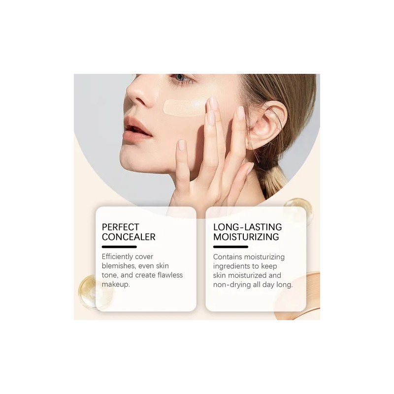 2pcs Base Para Piel Madura Que Cambia De Color |