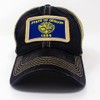 Oregon Flag Patch Trucker Hat, Black