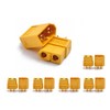 Leogizer 5xPairs XT60 3.5mm Banana Connector Bullet Plug Male Female