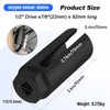 YGCQFH Oxygen Sensor Socket with Side Wire Cutout, Oxygen Sensor