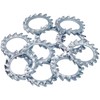 SKIR'CO (Pack of 50) Galvanised Flap Washers M10 External Locking