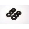6x Rubber Penny Washers M5, 5.4mm Inner Diameter x 15mm