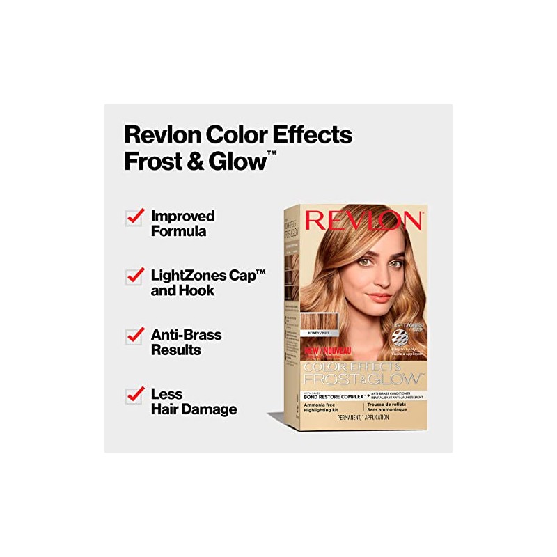 Revlon Colorsilk Color Effects Frost and Glow Highlights, Honey, 1
