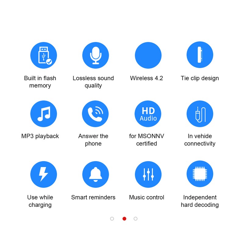 Voice Activated Recorder AI Smart HD Noise Canceling MP3 Player
