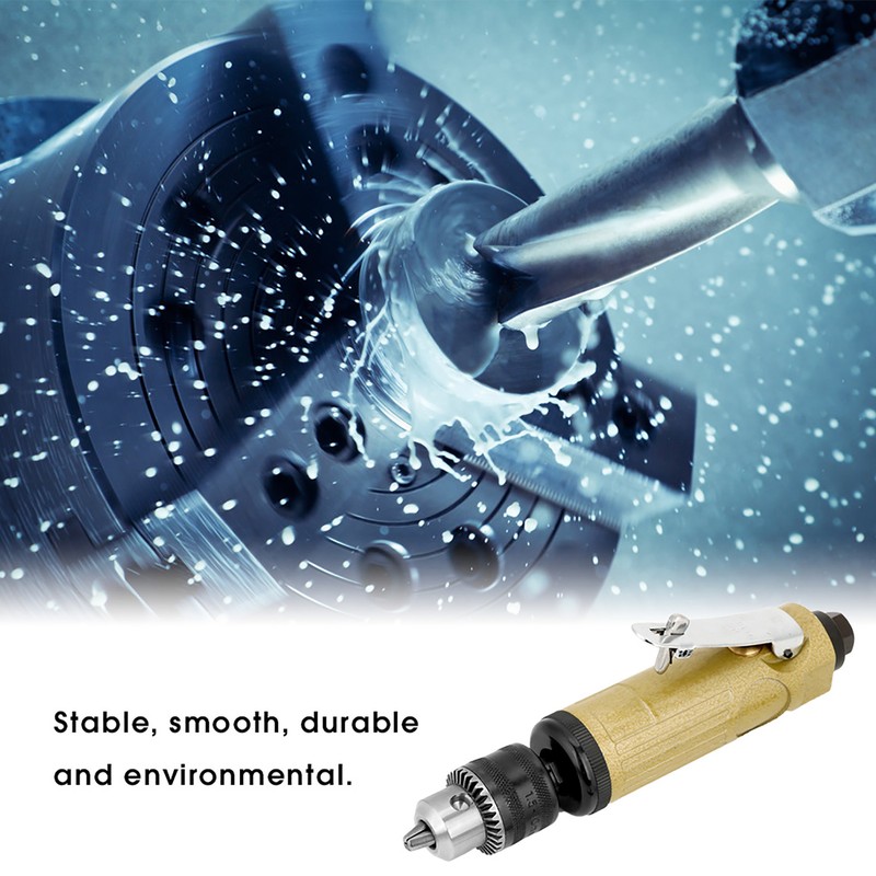 3/8 High Speed Straight Air Power Drill Pneumatic Drilling Tool