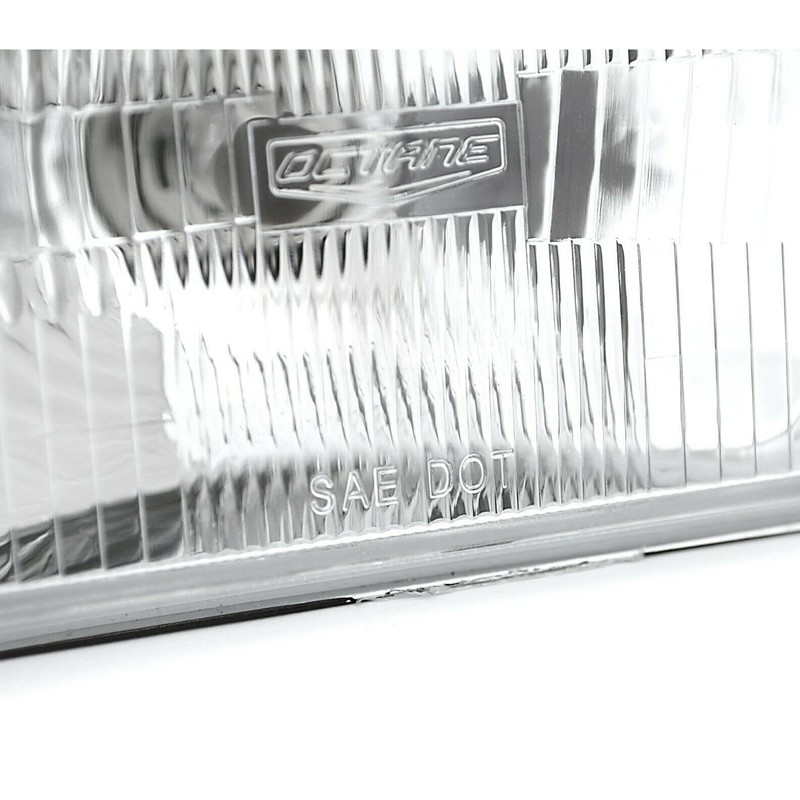 Octane Lighting 4X6 Halogen Semi Sealed Stock Glass H4 Headlight