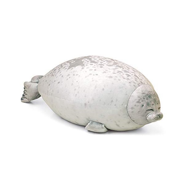 Boven cute plush blob seal pillow, plush toy, sleeping pillow