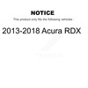 PUR Air Filter (3 Pack) Replacement For 2013-2018 Acura RDX