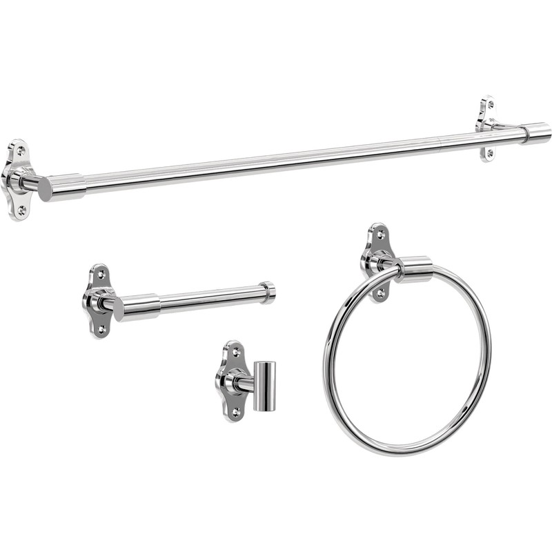 Franklin Brass Calloway (1-Pack) Toilet Paper Holder Polished Chrome Euro