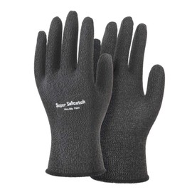 Otafuku Gloves, Anti-Slip Gloves, Sof-catch, 13 Gauge, 100% Nylon, Anti-Slip PVC, Pinky Finger Down, G-558, Heather Gray, L, 3 Pairs