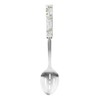 Laura Ashley 13-Inch Stainless Steel Slotted Spoon - Dishwasher Safe