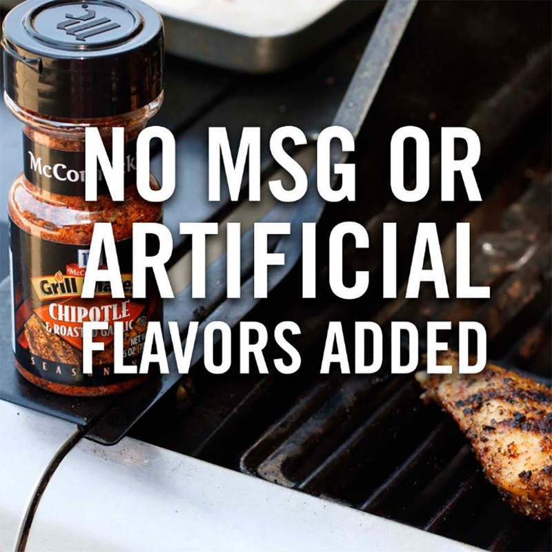 McCormick Grill Mates Chipotle & Roasted Garlic Seasoning, 2.5 OZ