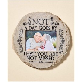 Memorial Garden Photo Stone Not a Day Goes By