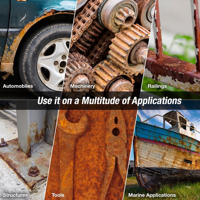 FDC Rust Converter Ultra, Highly Effective Professional Grade Rust Repair