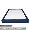 ALYVIA SPRING Box Spring Cover - King/Cal King/Olympic Queen, Navy,