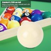 BuyWeek Billiard Balls White, 2 Pack 2.25" Billiard Ball Pool